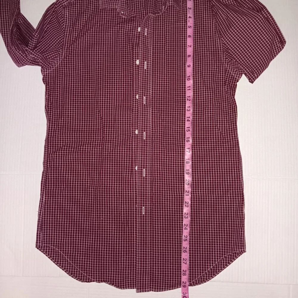 J.CREW CHECKERED PRINT BUTTON DOWN SHIRT